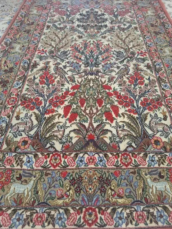 ذرع نیم دستبافت ریز|فرش|اراک, |دیوار