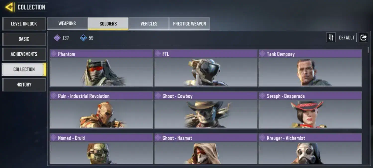 اکانت کالاف دیوتی لول 400|کنسول، بازی ویدئویی و آنلاین|اردستان, |دیوار