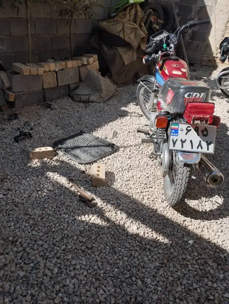 فروش موتور 93|موتورسیکلت|زرقان, |دیوار