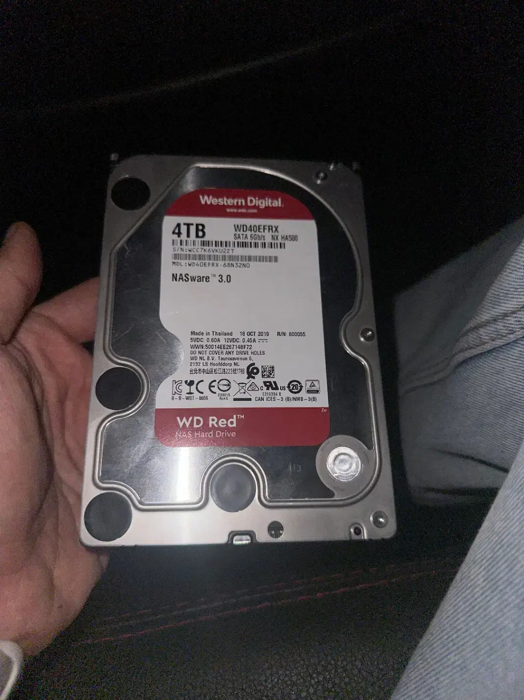 هارد ۴ ترا قرمز WD هلث ۱۰۰|قطعات و لوازم جانبی رایانه|تهران, آبشار تهران (دریاچه)|دیوار