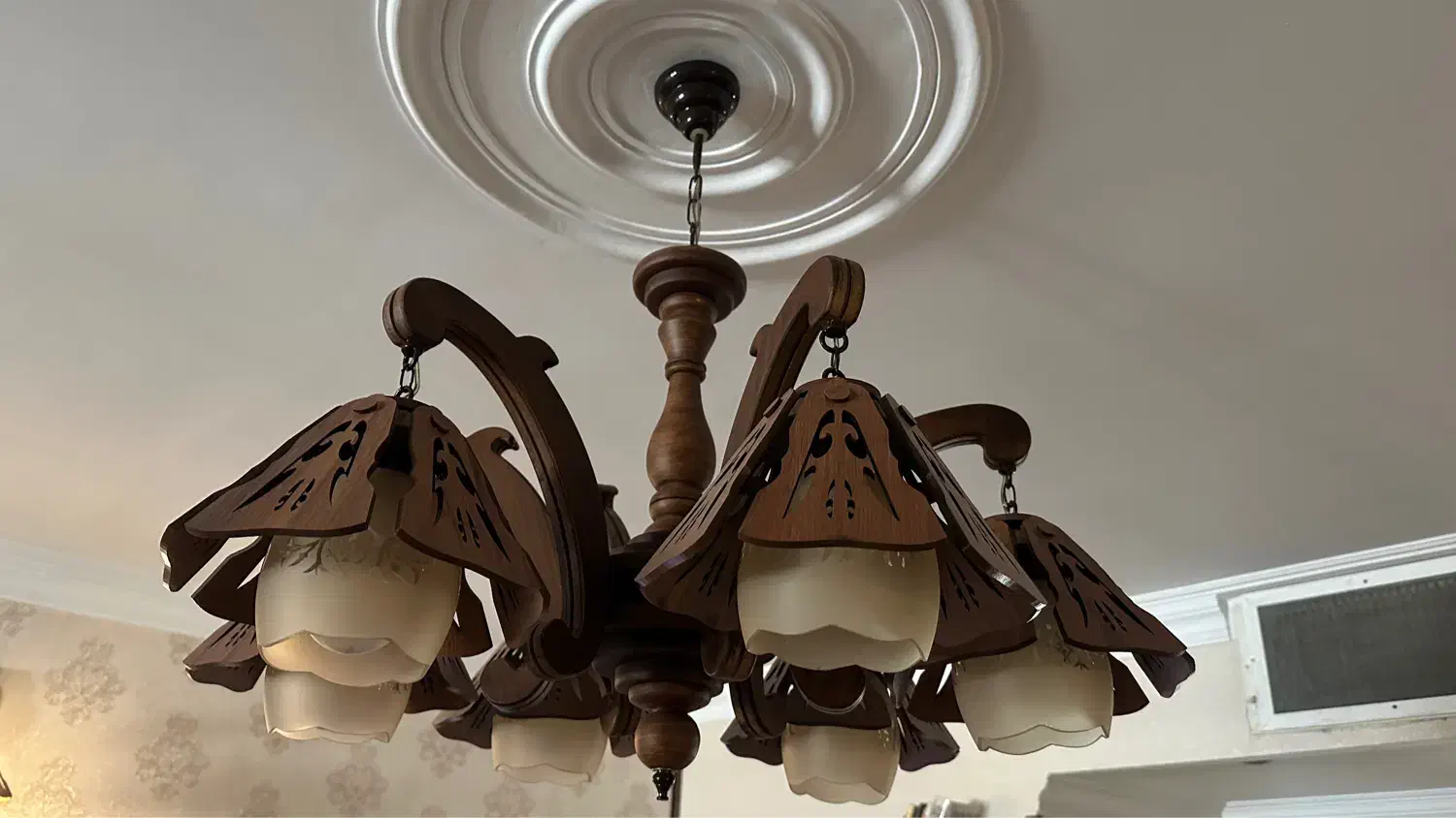 لوستر|لوستر و چراغ آویز|تهران, ستارخان|دیوار