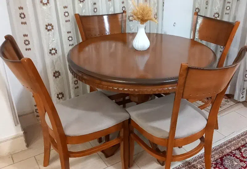 ناهار خوری ۴ نفره نو و استفاده نشده|میز و صندلی غذاخوری|شاهرود, |دیوار