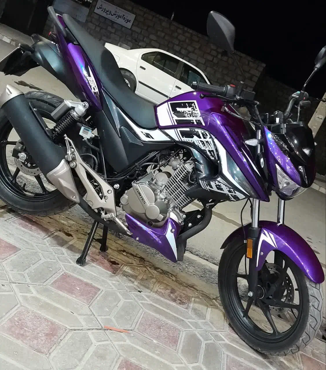 موتور زونتس 230 مدل 1403 در حد نو|موتورسیکلت|داران, |دیوار