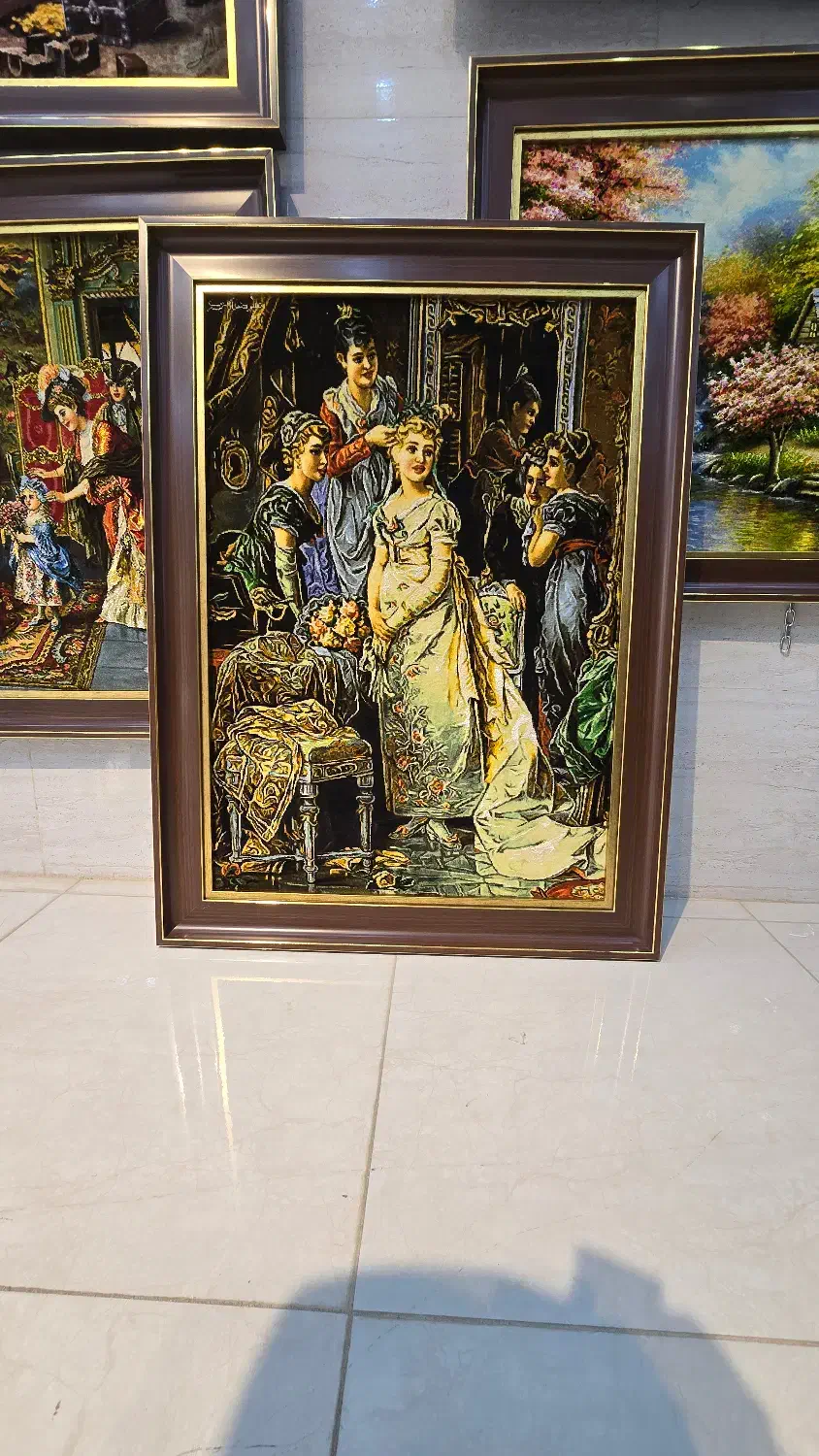 تابلوفرش دستباف|تابلو فرش|فارسان, |دیوار