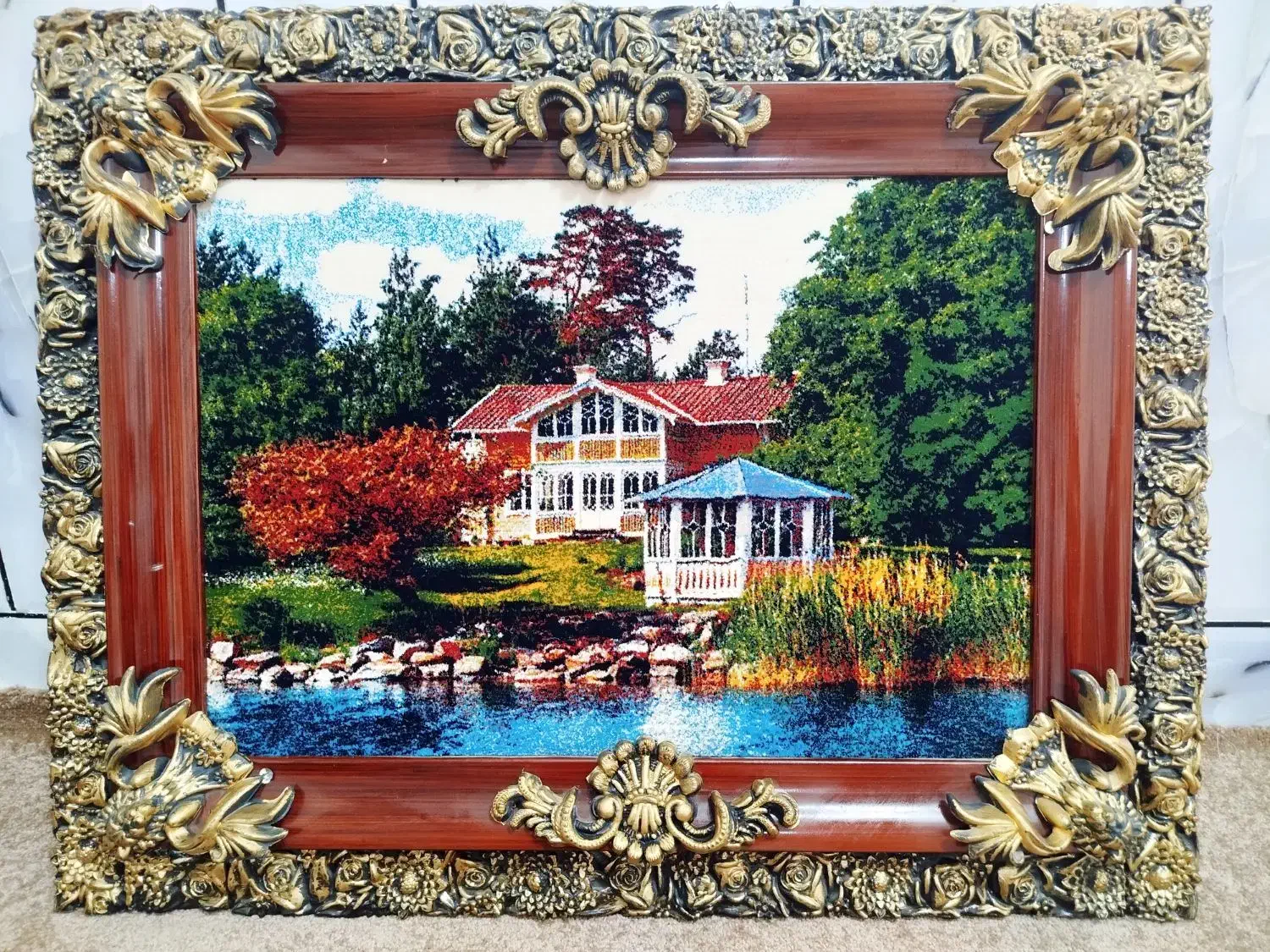 تابلو فرش نو|تابلو فرش|دره شهر, |دیوار