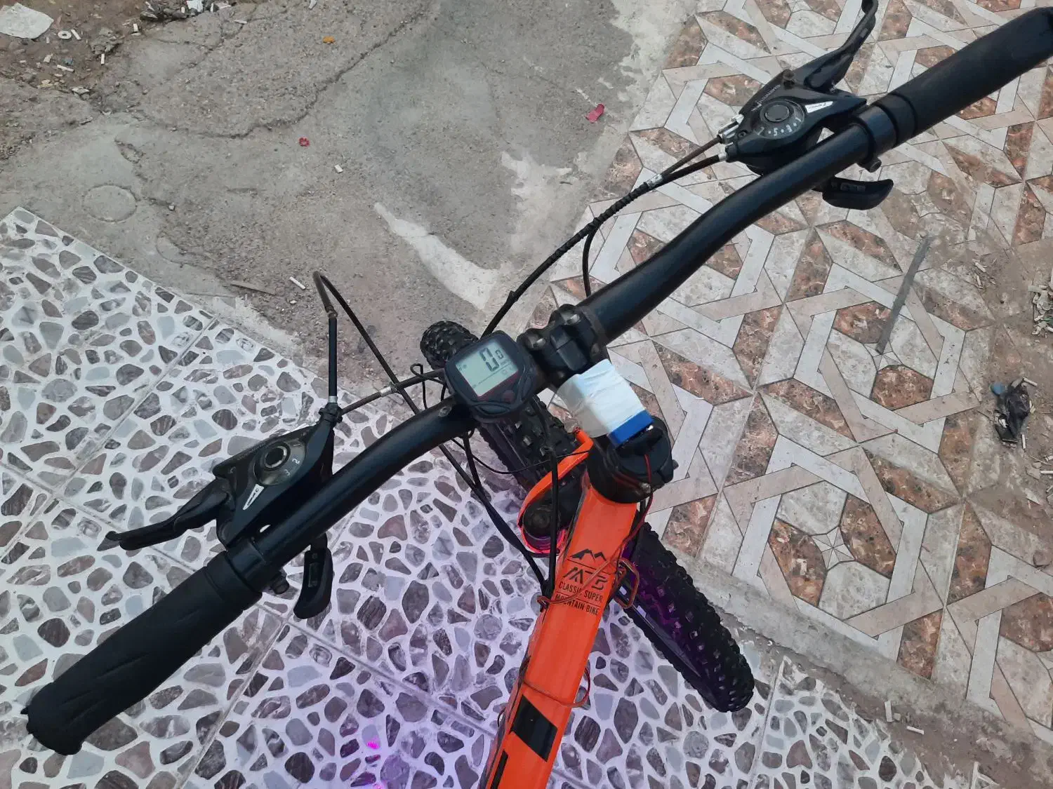 فروش دوچرخه 26 همراه با کیلومتر شمار|دوچرخه، اسکیت، اسکوتر|خرمشهر, |دیوار