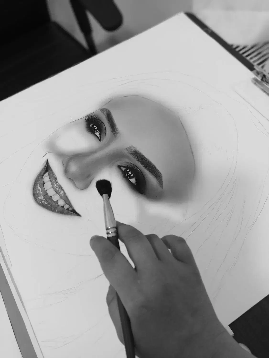 کادو خاص نقاشی چهره|تابلو، نقاشی، عکس|مشهد, احمدآباد|دیوار