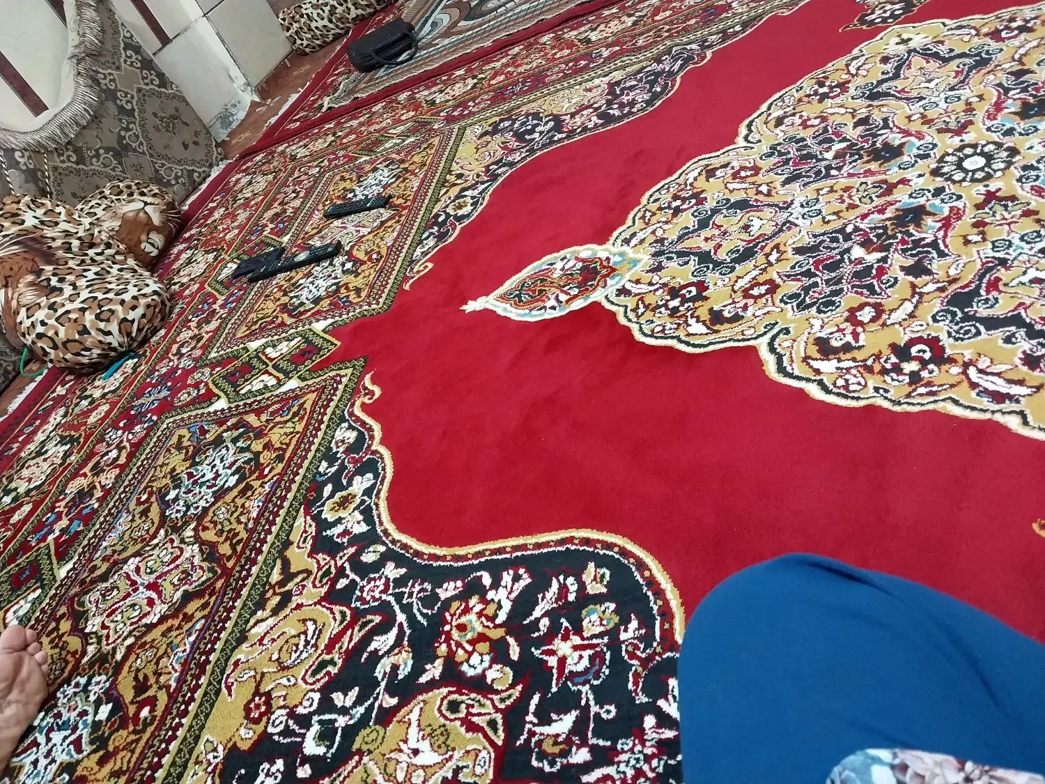 قالی دوازده متری دو عدد|فرش|اهواز, حصیرآباد|دیوار