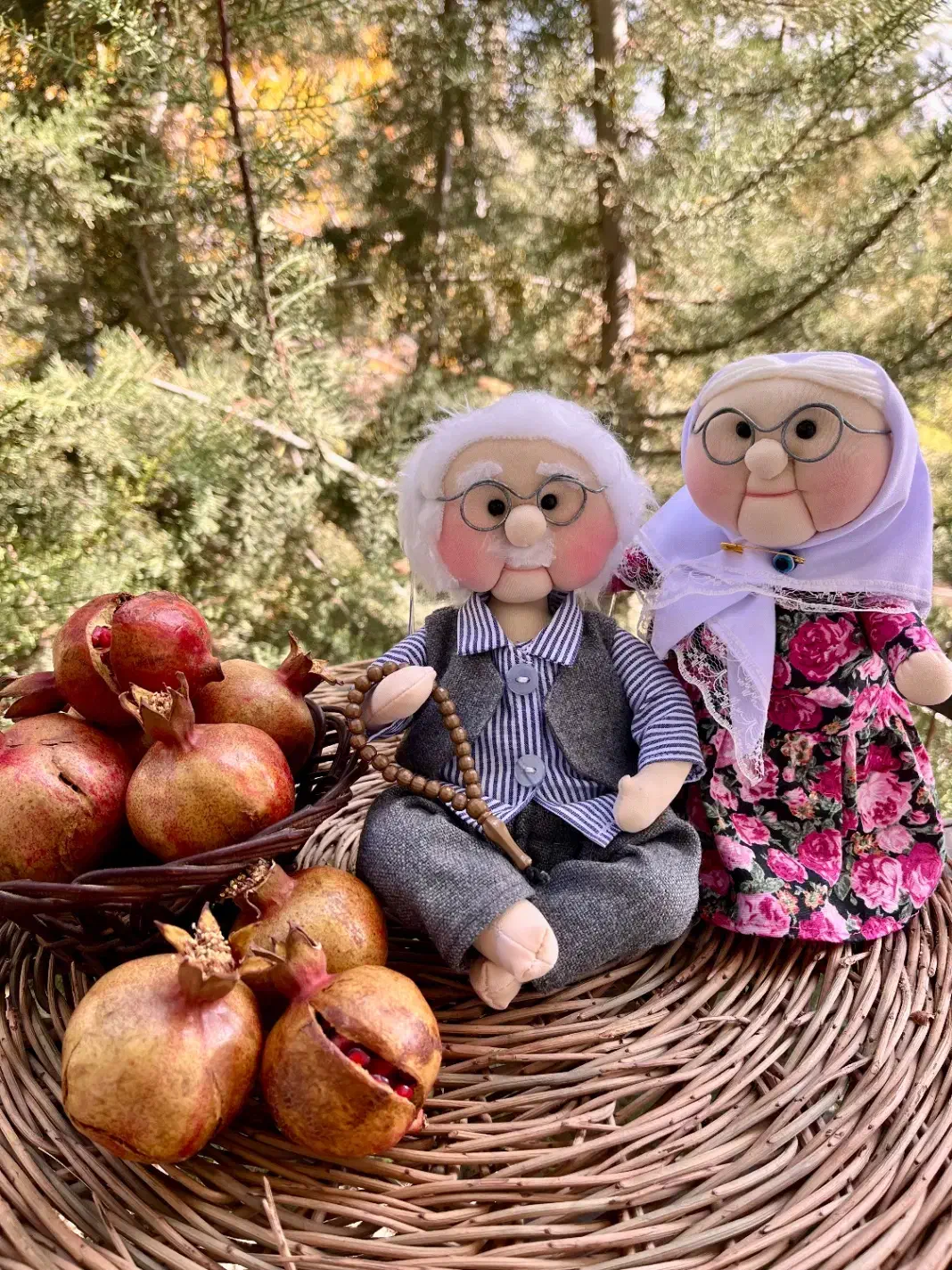 عروسک ننجون آقاجون|صنایع دستی و سایر لوازم تزئینی|خوانسار, |دیوار