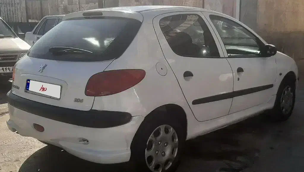 206 تیپ ۲ مدل ۹۵ شاسی پلمپ|خودرو سواری و وانت|قوچان, |دیوار