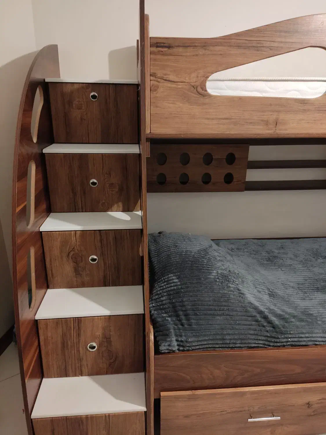 تخت دو طبقهMDF + تخت کشویی مهمان|تخت و سرویس خواب|تهران, مروارید شهر|دیوار