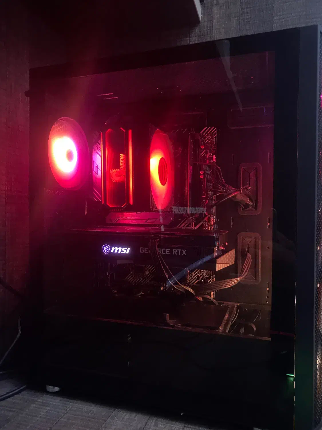 کامپیوتر گیمینگ به همراه مانیتور|رایانه رومیزی|رامسر, |دیوار