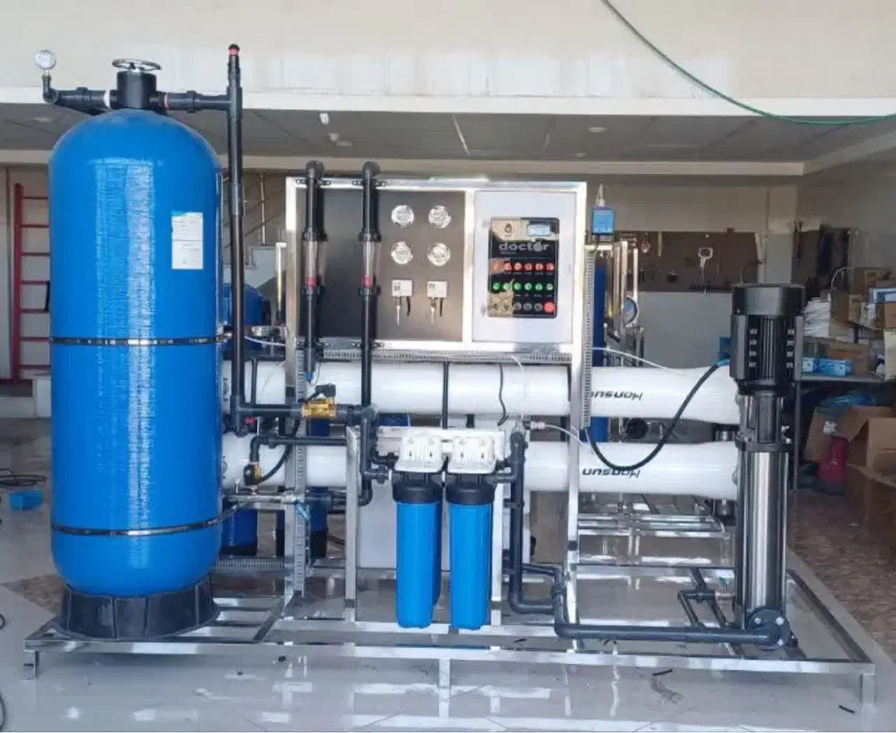 دکتر واتر / تصفیه اب صنعتی / pro|آبسردکن و تصفیه آب|رشت, آزادگان|دیوار
