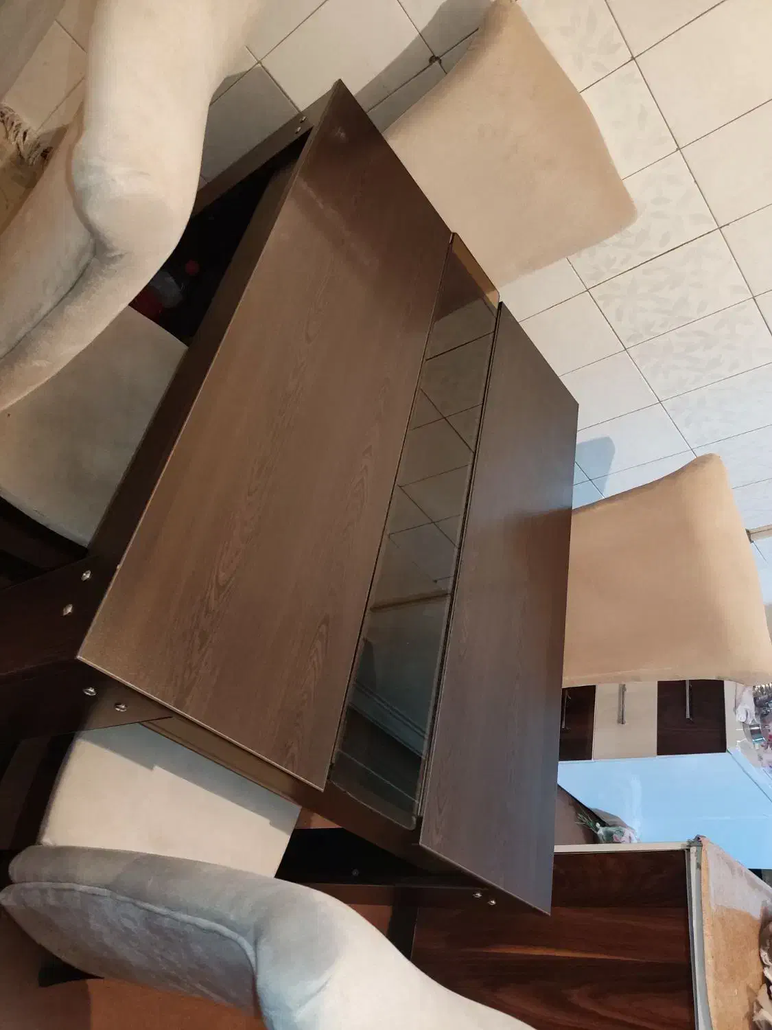 میز غذاخوری ۴نفره|میز و صندلی غذاخوری|نسیمشهر, |دیوار