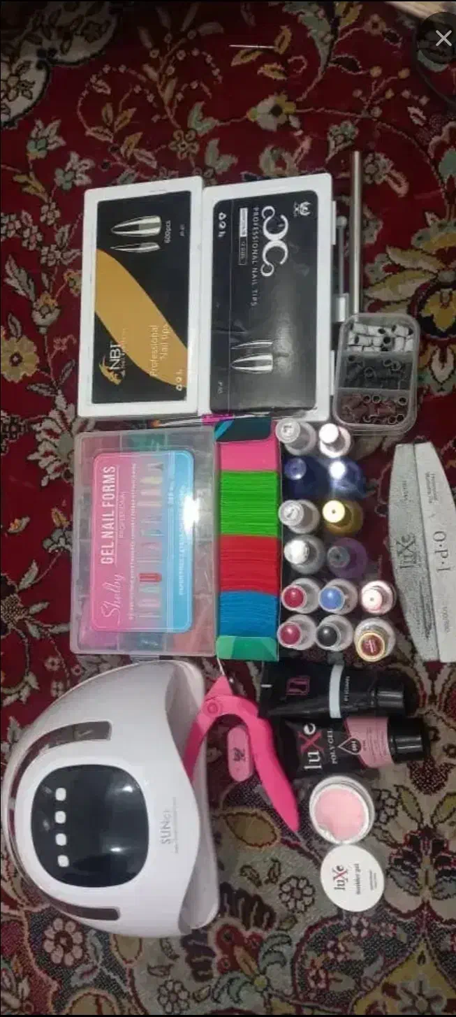 وسایل کاشت ناخن|آرایشی، بهداشتی، درمانی|اهواز, نادری|دیوار