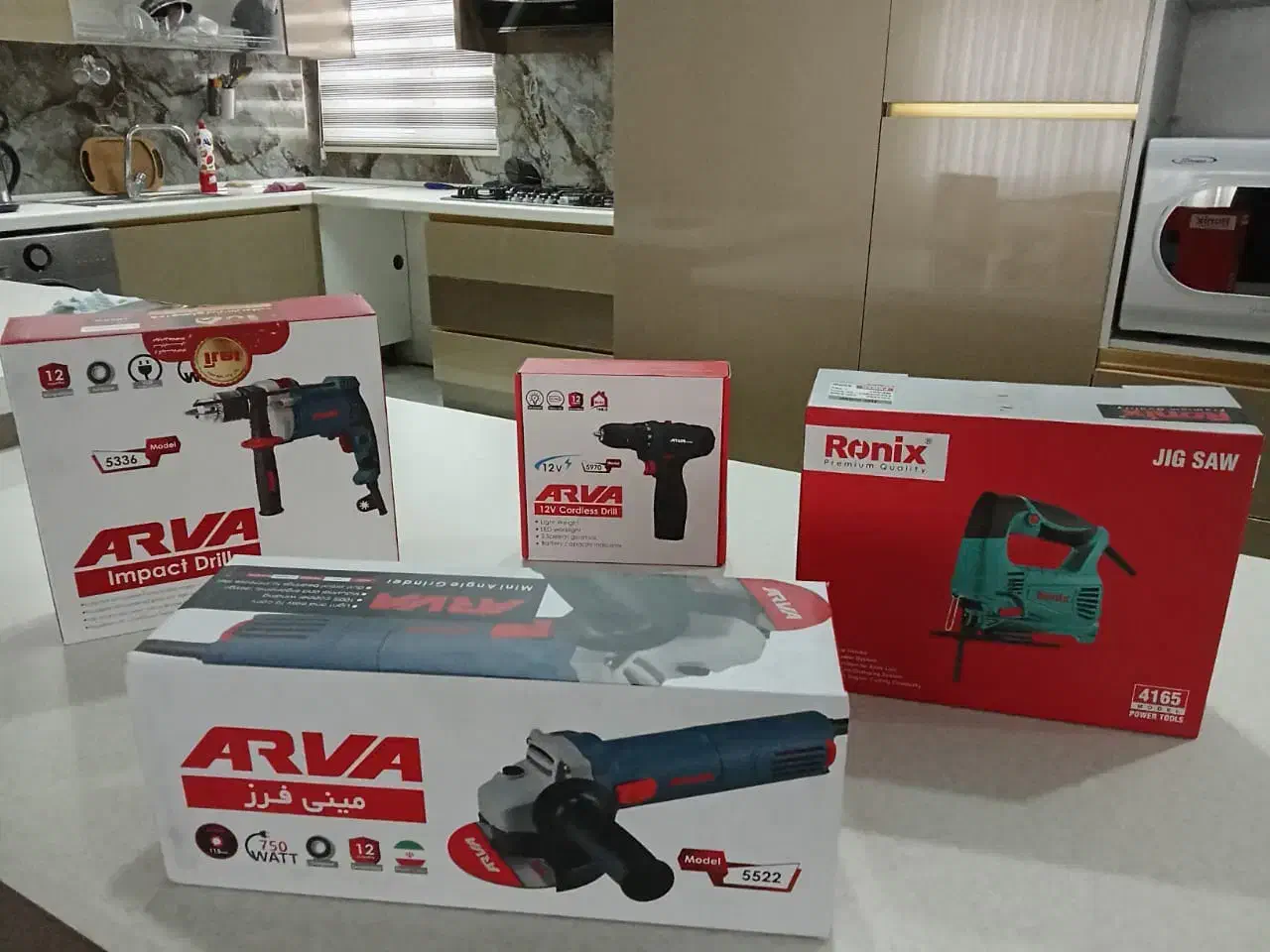 مینی فرز، اره عمود بر، دریل ضربه ای و دریل شارژی|ابزارآلات|پردیس, فاز ۸|دیوار