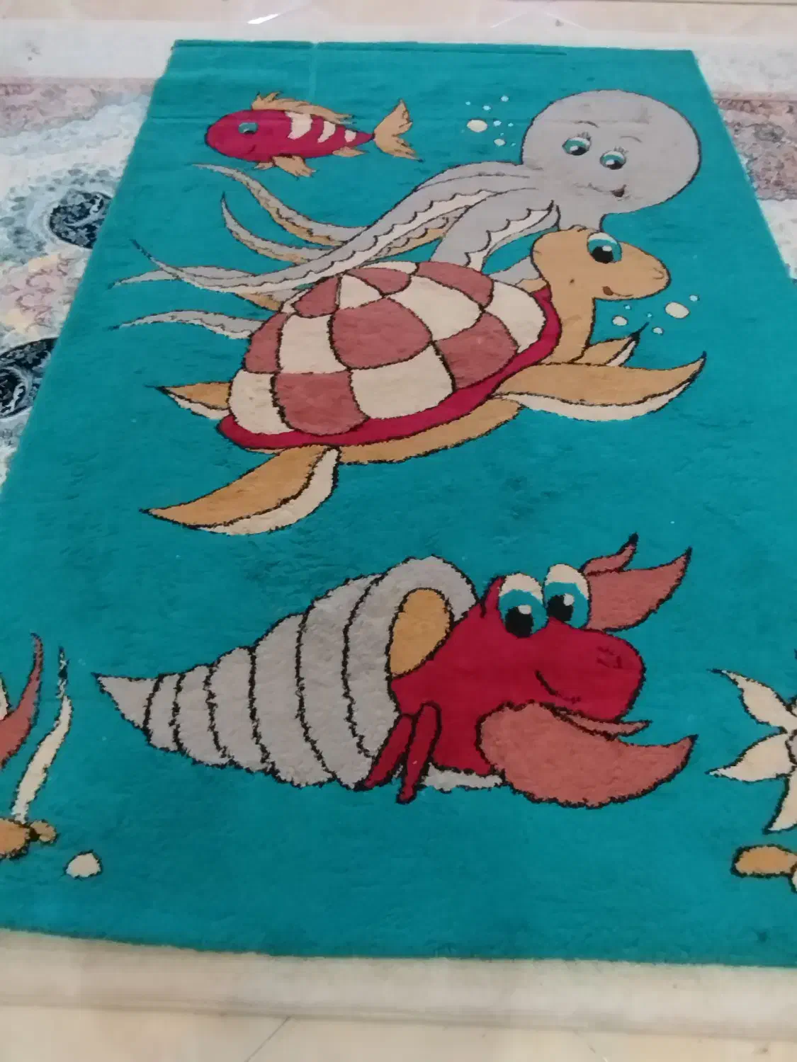 فرش اتاق کودک|فرش|تربت‌حیدریه, مظفریه|دیوار