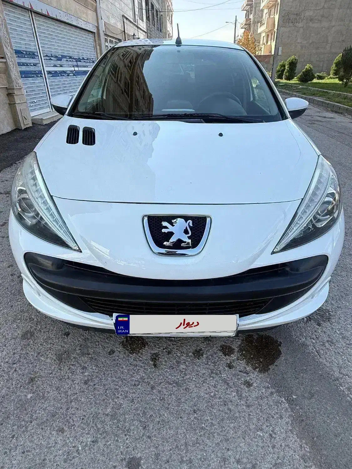 207 سفید بی رنگ‌96|خودرو سواری و وانت|اردبیل, |دیوار