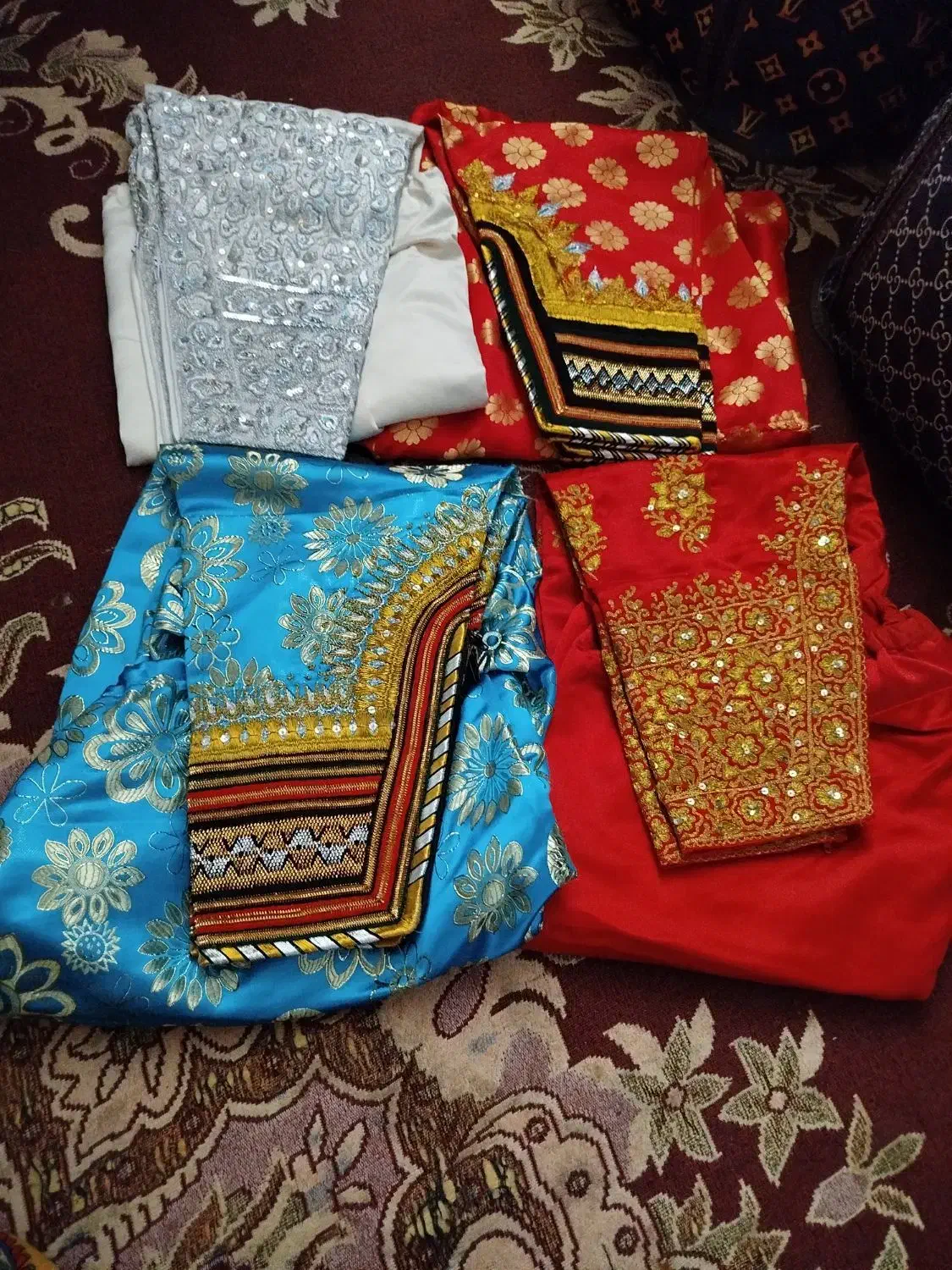 شلواربندری در چهار رنگ مختلف|لباس|کهنوج, |دیوار