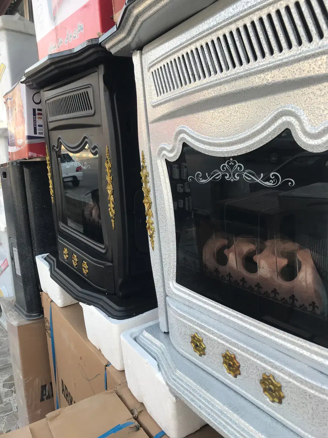 بخاری گازی استاندارد ضمانتی|بخاری، هیتر، شومینه|کرمان, |دیوار