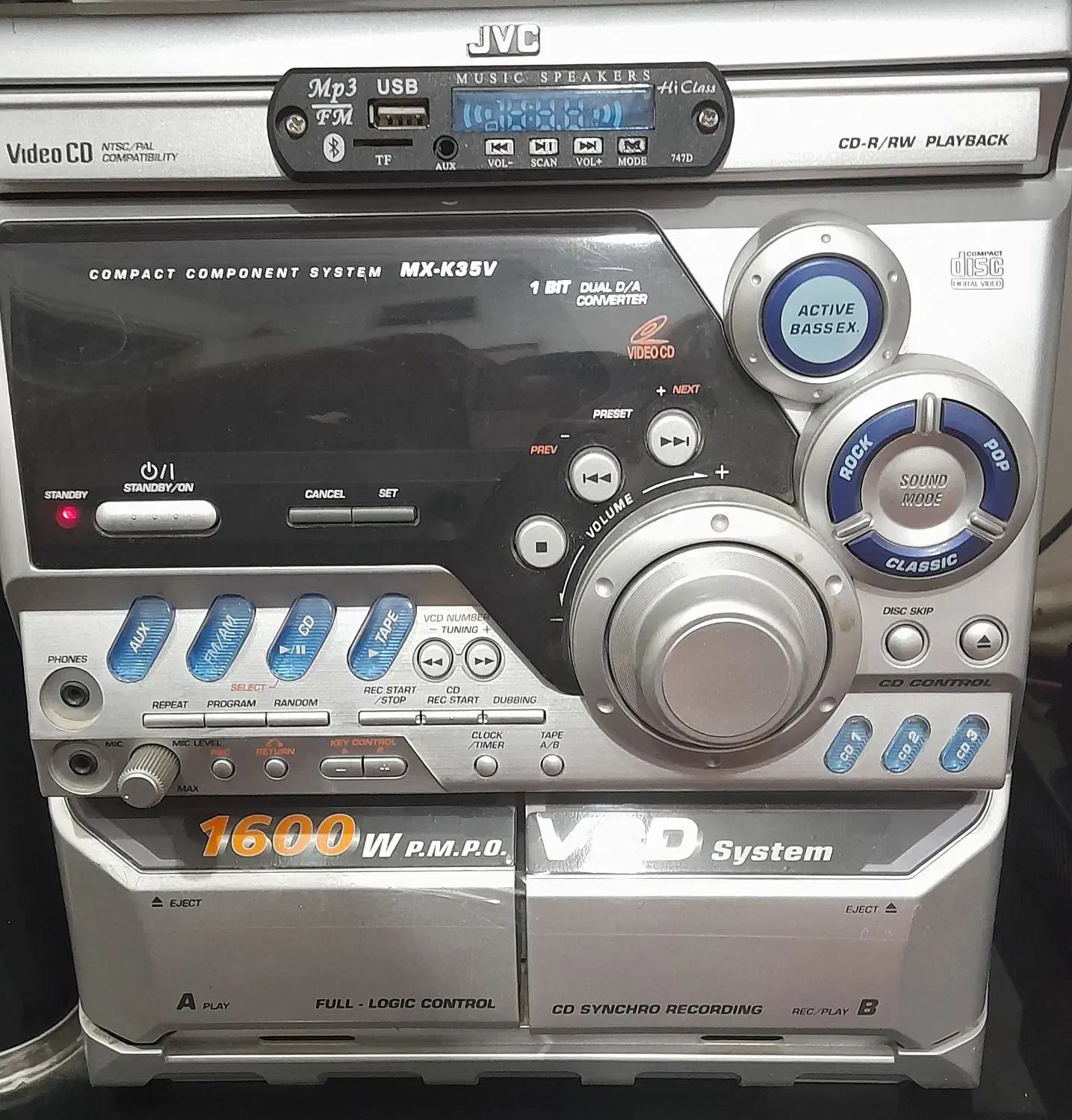 ظبط جی وی سی فلشخور|سیستم صوتی خانگی|کرمانشاه, |دیوار