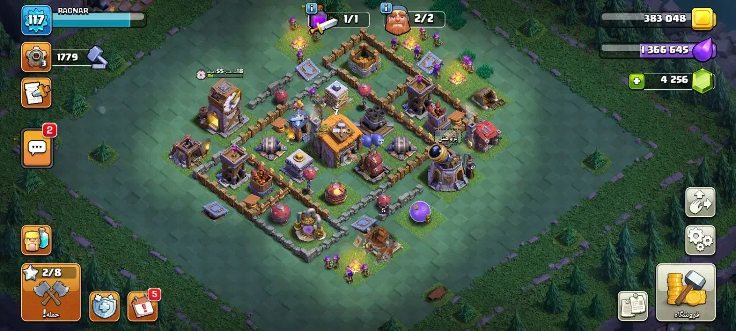 اکانت کلش|کنسول، بازی ویدئویی و آنلاین|کازرون, |دیوار