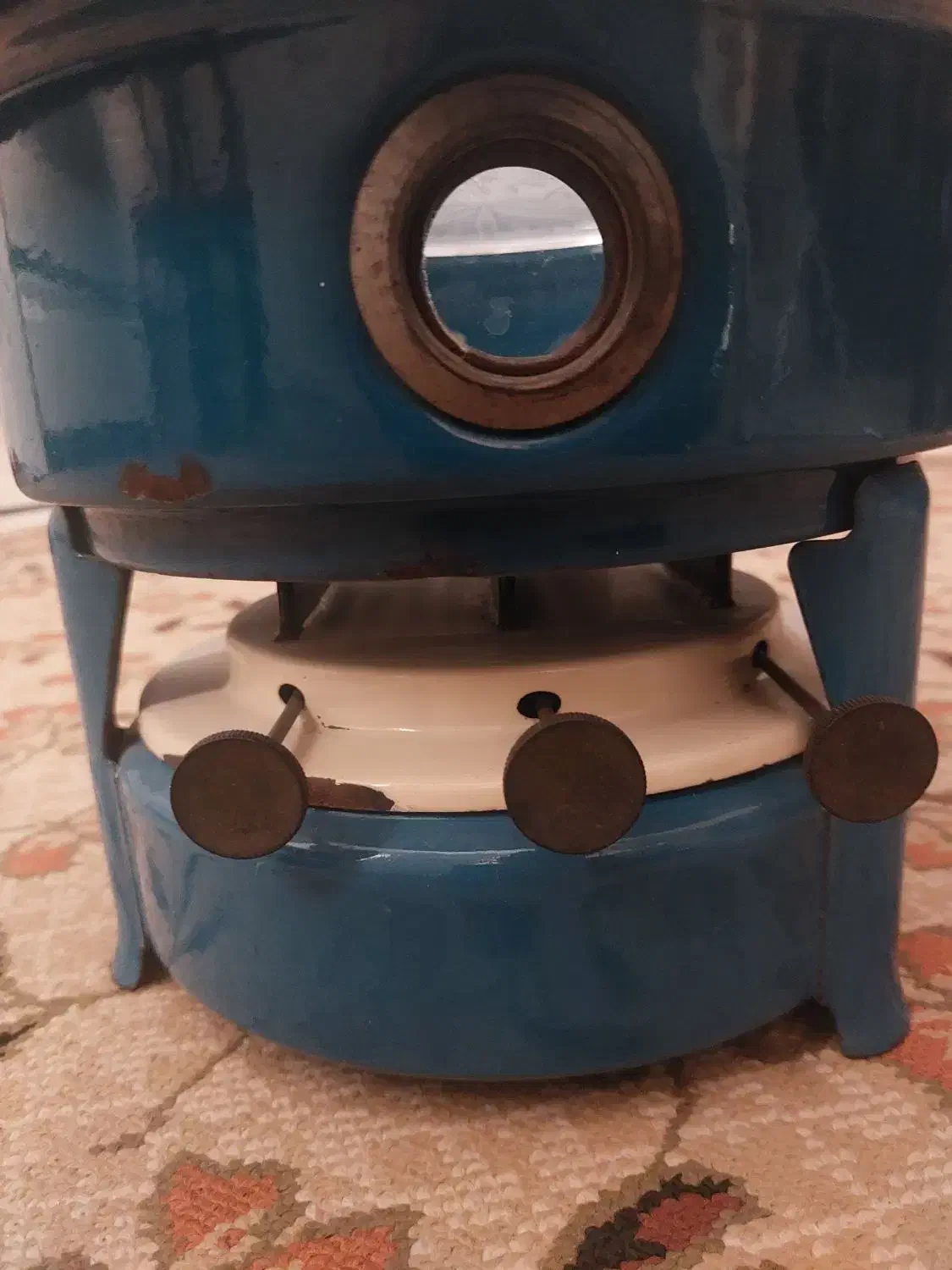 چراغ نفتی ۳فیتیله نو|کلکسیون اشیاء عتیقه|کاشان, زیدی|دیوار