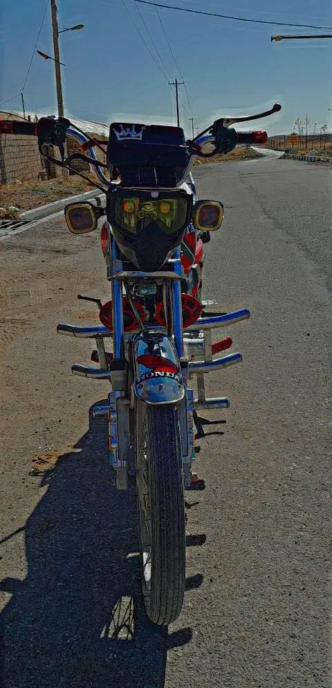 موتور ۱۲۵ تکپر  مدل ۹۴|موتورسیکلت|سلیمان, |دیوار