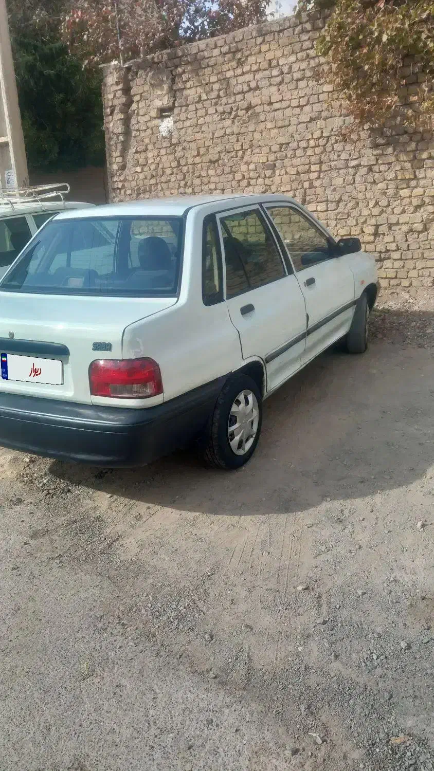 پراید سفید مدل 1377 تک سوز|خودرو سواری و وانت|مهدی شهر, |دیوار