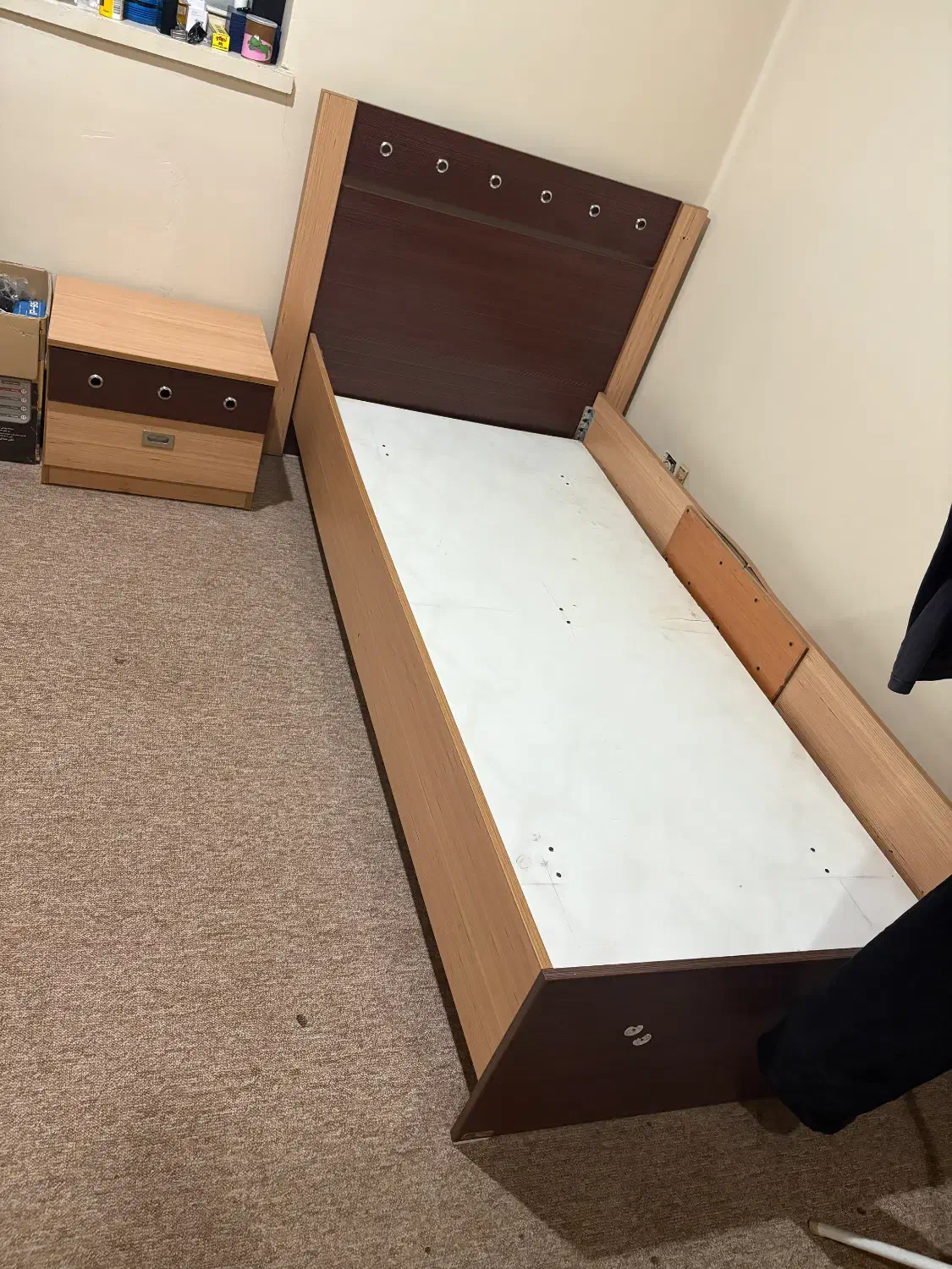 سرویس خواب چوب|تخت و سرویس خواب|اهواز, شهرک نفت|دیوار