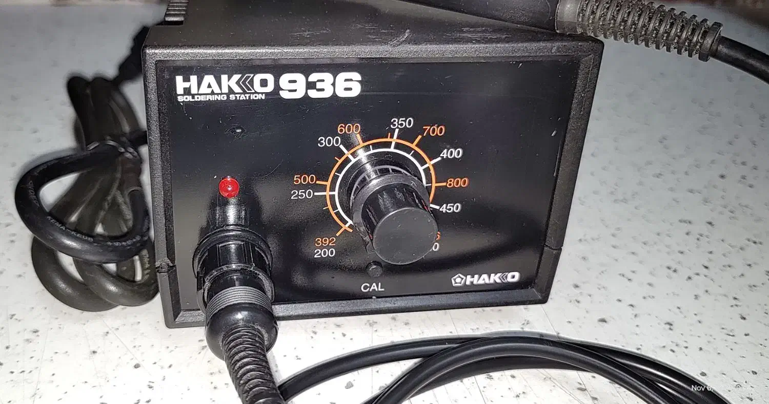 هویه قابل تنظیم رومیزی هاکو ۹۳۶ (آنالوگ)|ابزارآلات|ری, علایین|دیوار