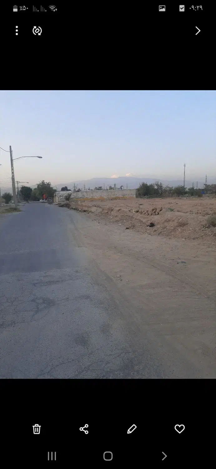 زمین فروشی ۱۵۳۶ مترمربع سند شش دانگ بحر ۸۷ مترمربع|فروش زمین و ملک کلنگی|چهاردانگه (تهران), |دیوار