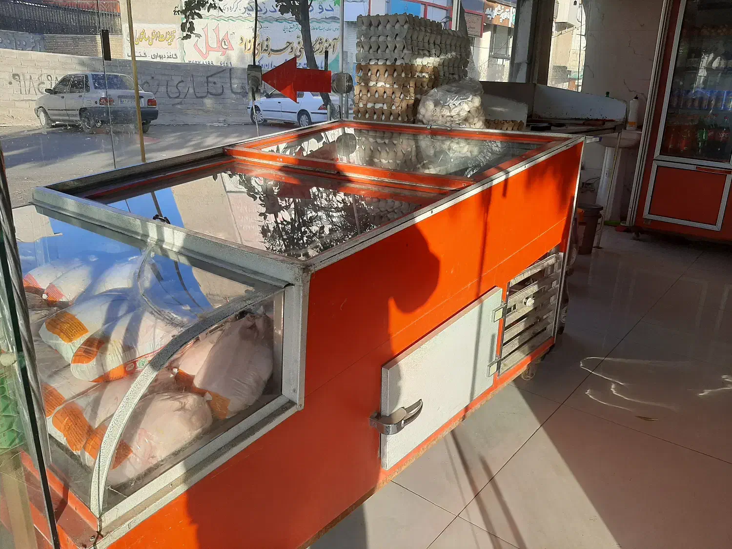 یخچال مرغی خوابیده|فروشگاه و مغازه|رزن, |دیوار