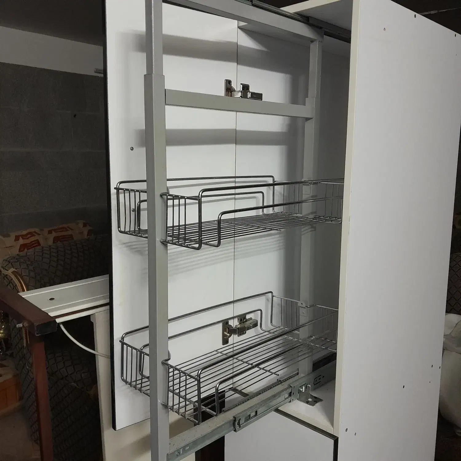 سبد ریلی داخل کابینت|آبچکان و نظمدهنده ظروف|قم, بنیاد|دیوار