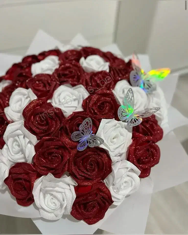 دسته گل ربانی /باکس ربانی|گل مصنوعی|دشتابی, |دیوار