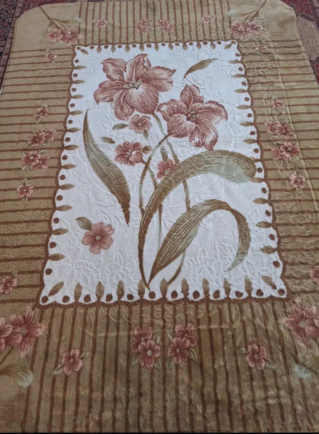 پتو یک نفره گلبافت|رختخواب، بالش، پتو|ورامین, ورامین|دیوار