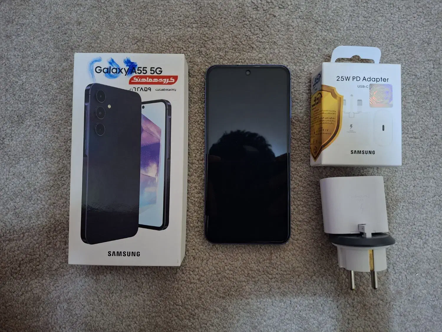 موبایل galaxy a55 5G ساخت کشور ویتنام|موبایل|اهواز, کیانشهر|دیوار