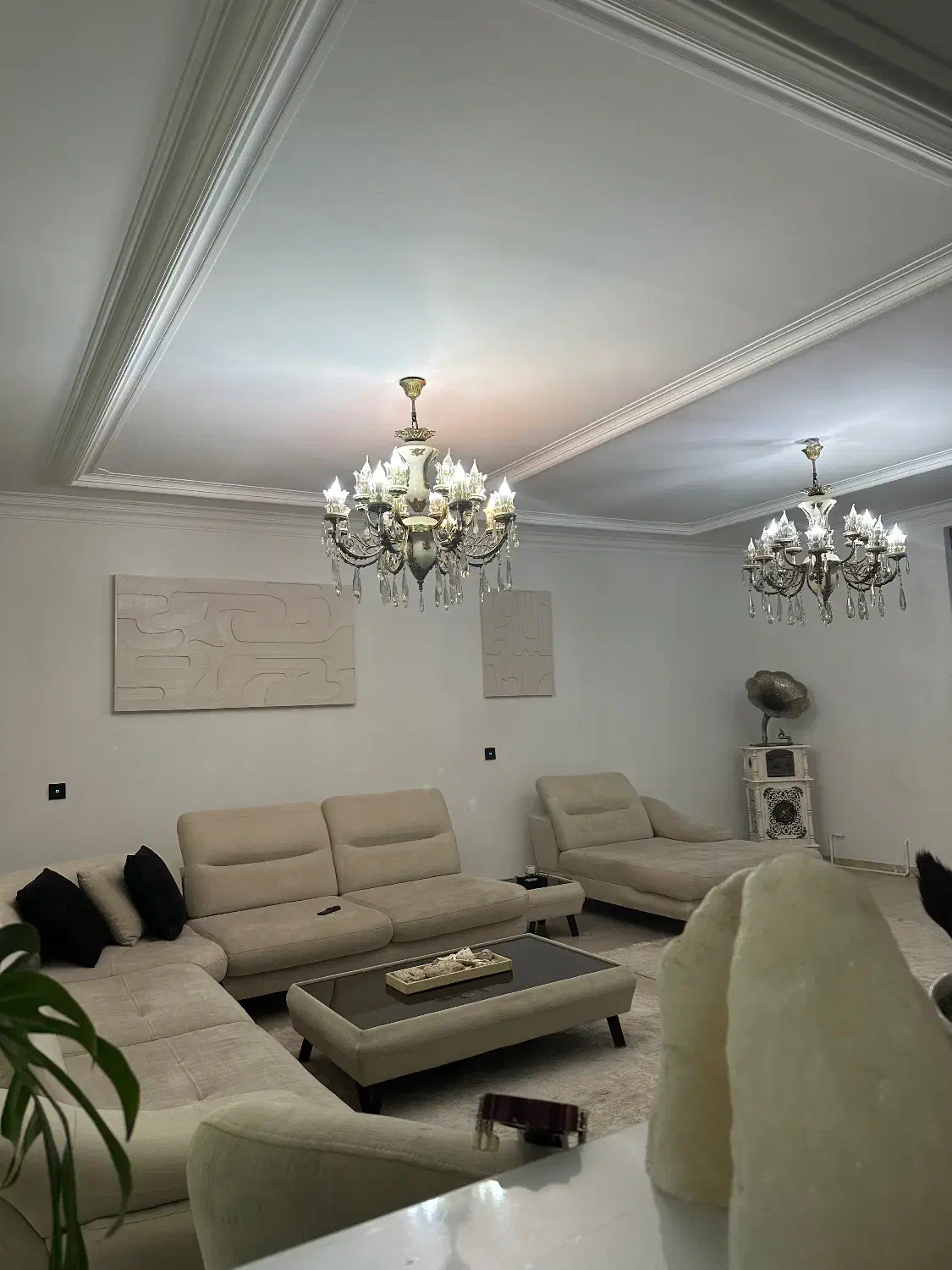 لوستر برنز ۸شاخه - ۱۶ شعله خاص|لوستر و چراغ آویز|اردبیل, |دیوار