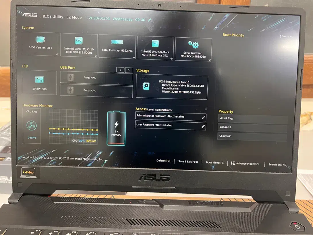 لب تاپ گیمینگ ایسوس. ASUS TUF GAMING F15 FX506LHB|رایانه همراه|تهران, سهروردی|دیوار