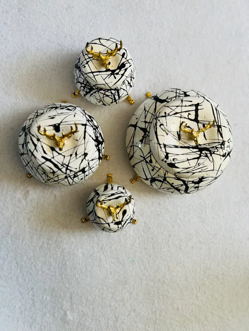 انواع ظروف پذیرایی از جنس سنگ مصنوعی|ظروف سرو و پذیرایی|یاسوج, |دیوار