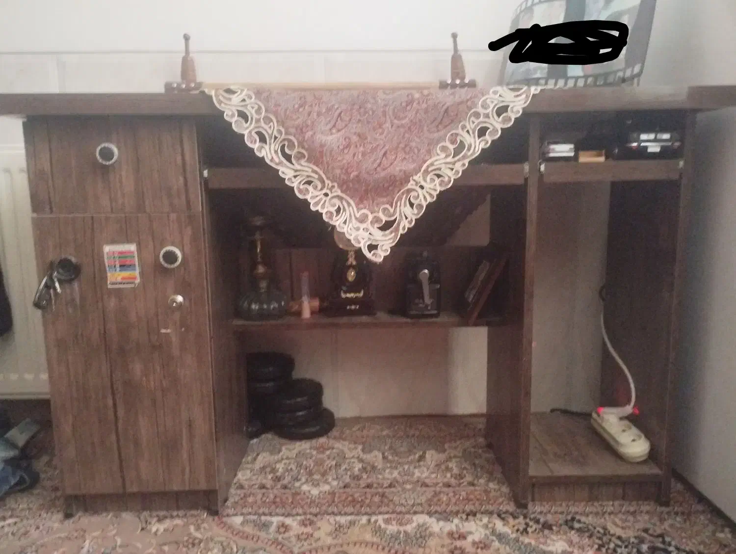 میز کامپیوتر|میز تحریر و کامپیوتر|بافق, |دیوار