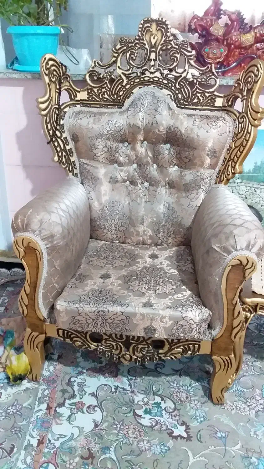 مبلمان سلطنتی|مبلمان خانگی و میز عسلی|قزوین, |دیوار