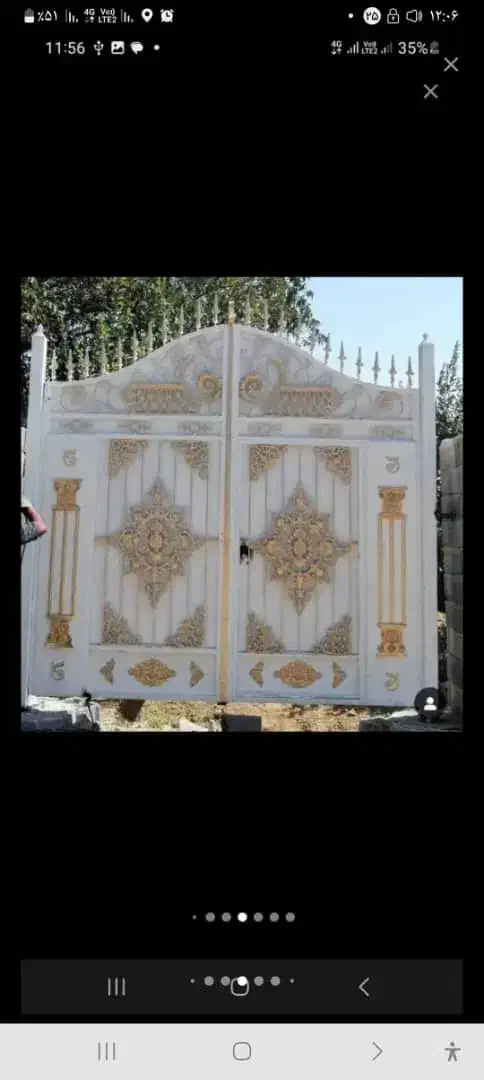 درب ویلاییf837دروازه باغی حیاطی نفررو تک لنگه5055j|مصالح و تجهیزات ساختمان|هشتگرد, تهران دشت|دیوار