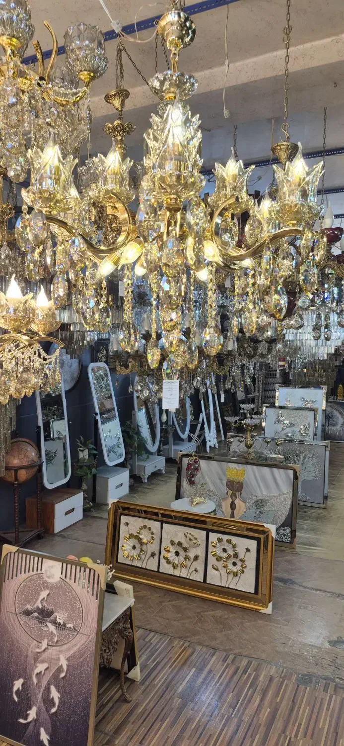 فروش اقساطی فروشگاه لوستر خورشید آغاز شد|لوستر و چراغ آویز|شهرکرد, |دیوار