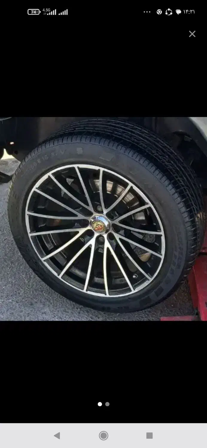 رینگ ولاستیک اسپرت موجوده|قطعات یدکی و لوازم جانبی|اهواز, پردیس دو|دیوار