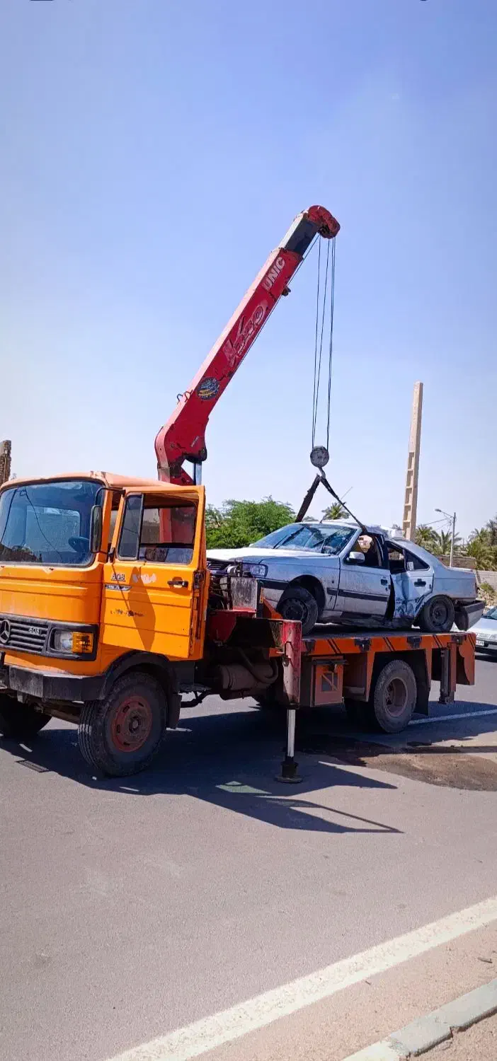 خدمات اجاره جرثقیل 3 تن شبانه روزی|خدمات حمل و نقل|اهواز, فاز ۱ پادادشهر|دیوار