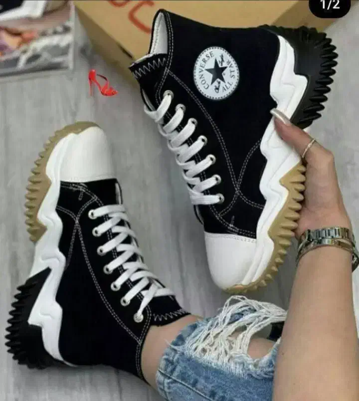 کتونی مدل ال استار ساقدار. فقط 494تومان|کیف، کفش، کمربند|پارسآباد, |دیوار