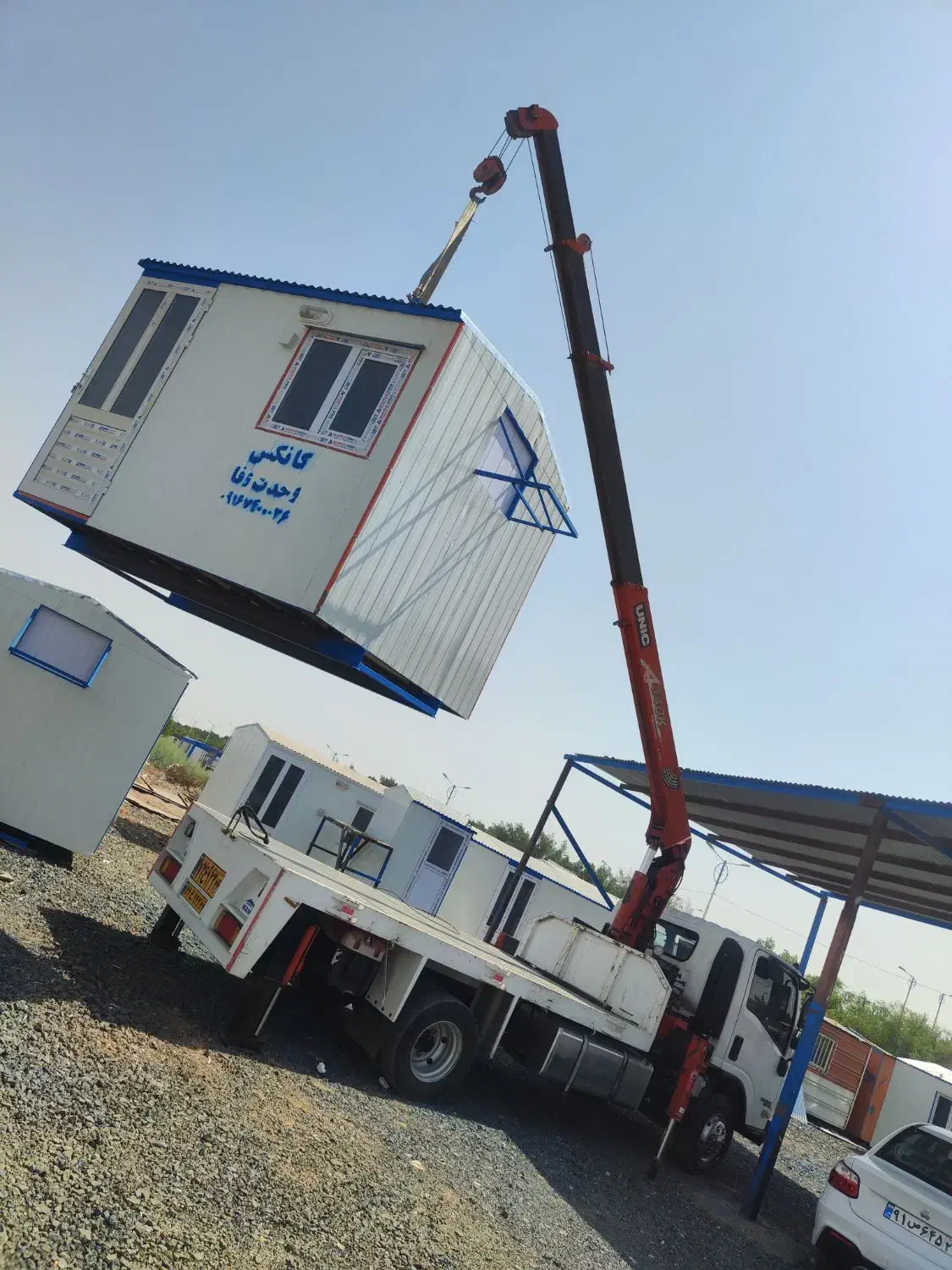 جرثقیل 3تن حمل بار|خدمات حمل و نقل|اهواز, شهرک صنعتی شماره 4|دیوار