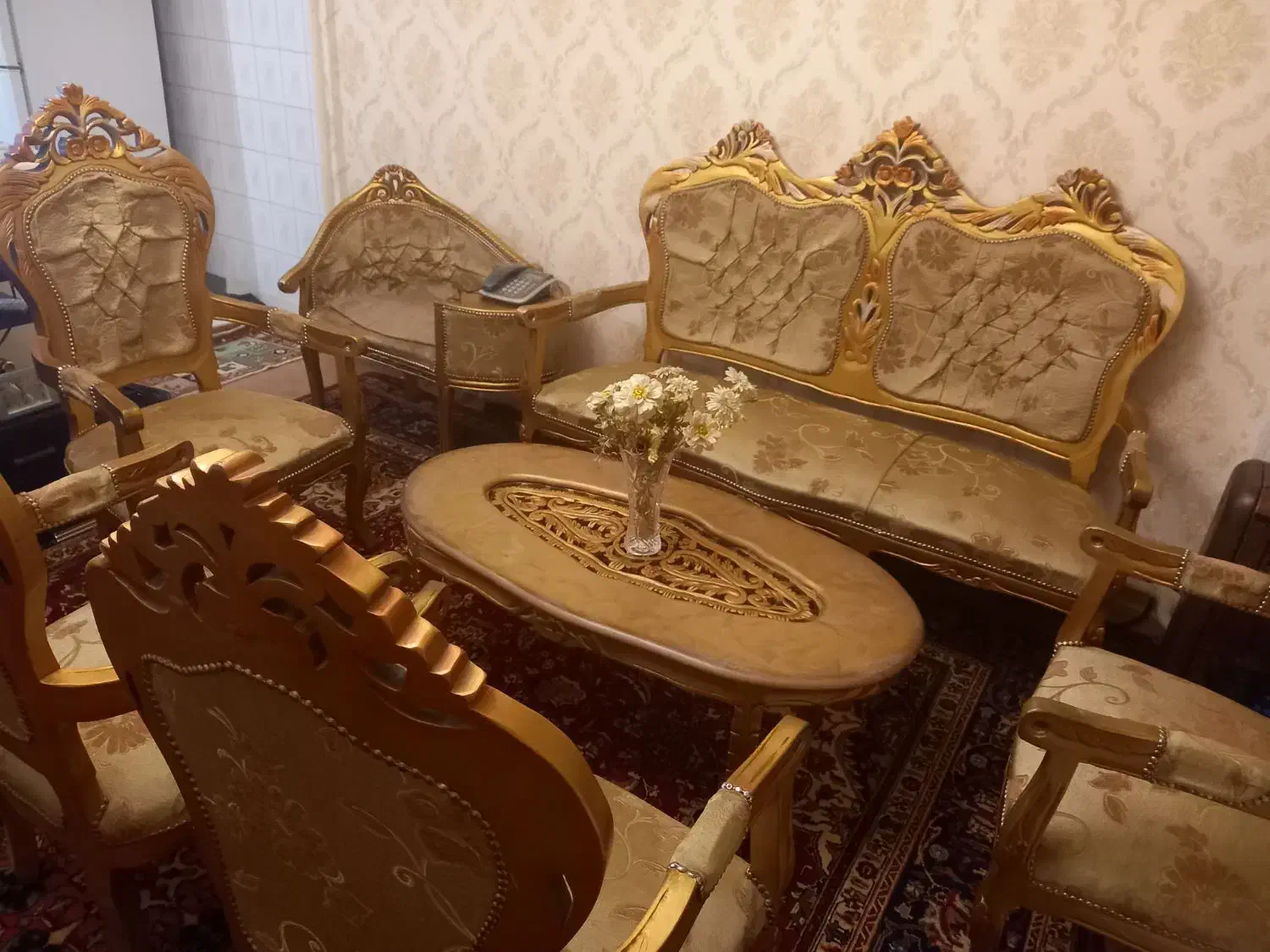 مبل ۹ نفره|مبلمان خانگی و میز عسلی|تبریز, |دیوار