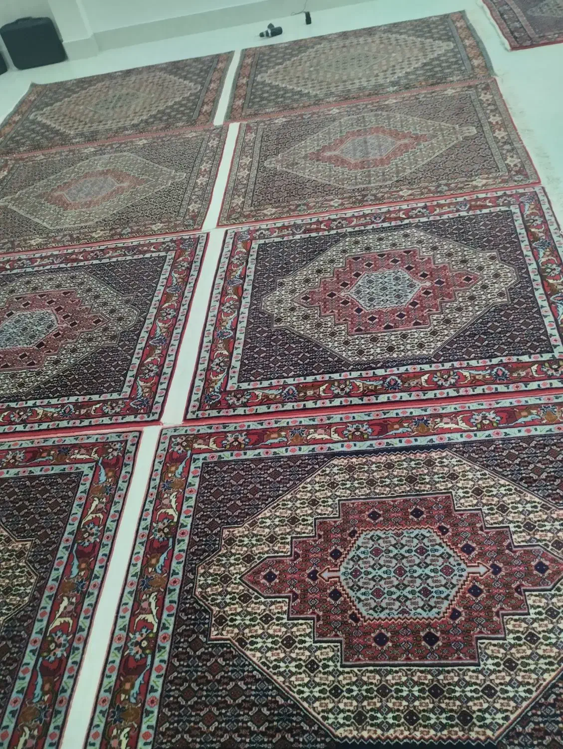 ۴ تخته فرش دستبافت زرع و نیم|فرش|سنندج, |دیوار